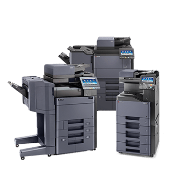 large black multi function industrial copier | Absolute Business Solutions is your office technology partner in the Florida panhandle area. Brand new & certified pre-owned office equipment.